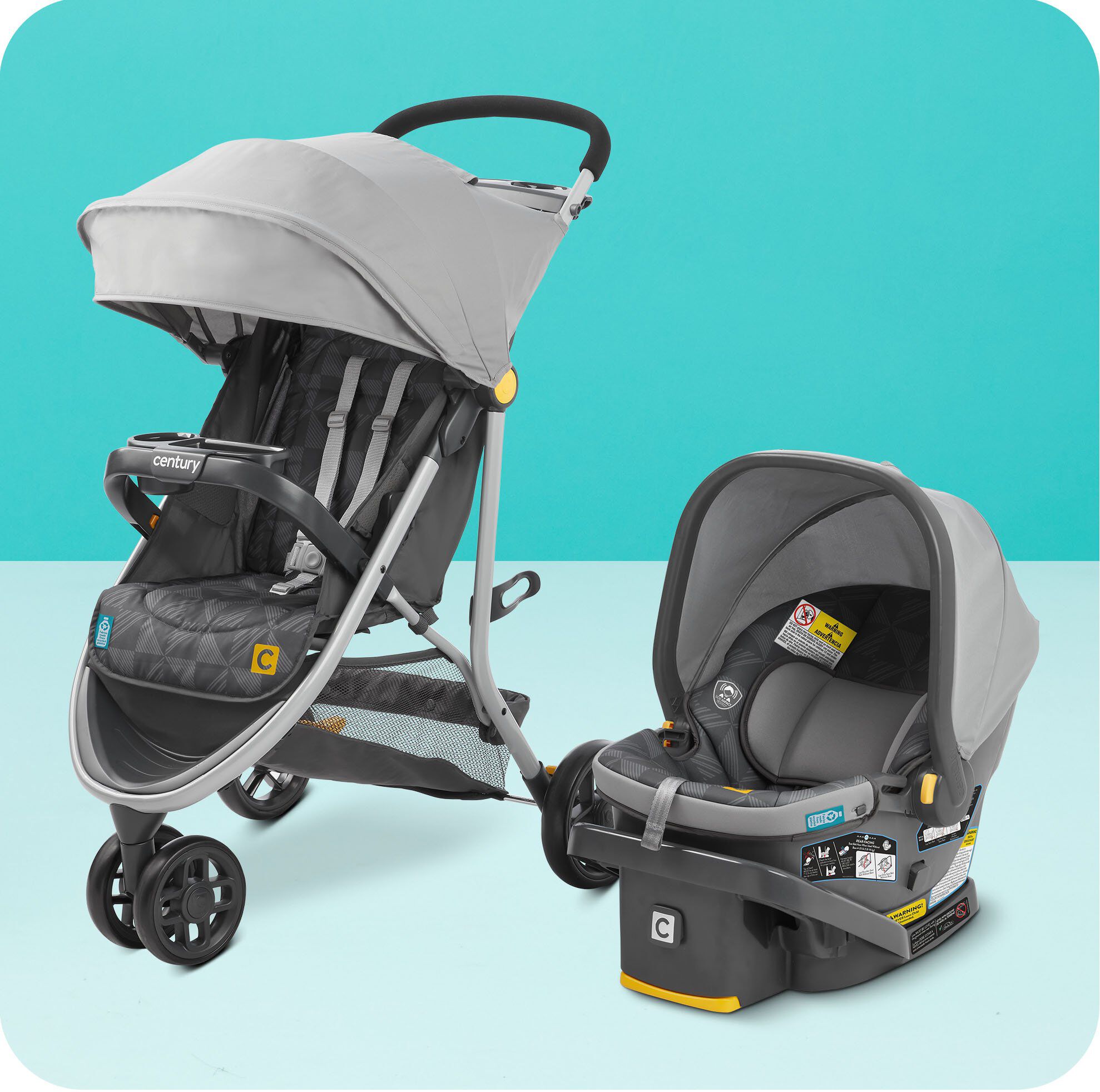 expandable travel system stroller